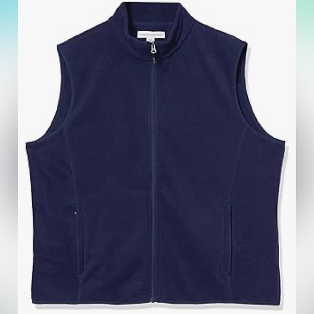 Amazon Essentials Men's Full-Zip Fleece Vest